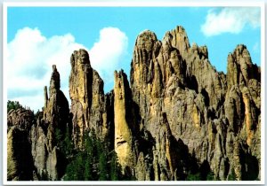 Postcard - Cathedral Spires - Black Hills, South Dakota