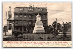 Margaret Gaffney Haughery Monument New Orleans Louisiana LA UDB Postcard Y1