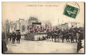 Old Postcard Carnival & # 39Aix A joke Tobacco