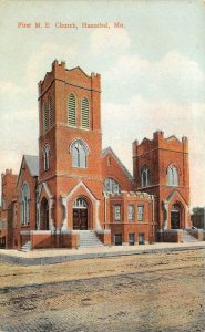 First M.E. Church, Hannibal, Missouri c1910s Vintage Postcard