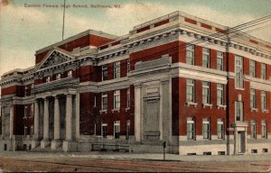 Maryland Baltimore Eastern Female High School 1908