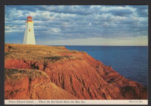 PEI Where the Red Earth Meets the Blue Sea - Lighthouse ~ Cont'l