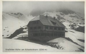 Mountaineering Austria Krefelder Hutte am Kitzsteinhorn 1913