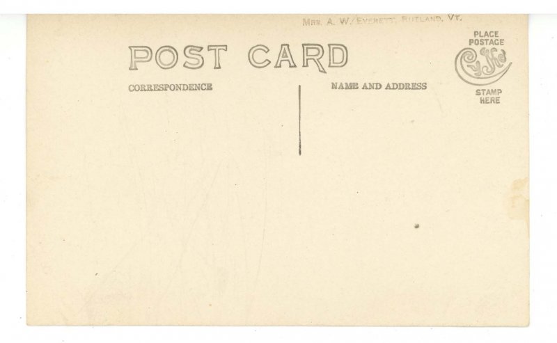 VT - Rutland. House of Correction     RPPC