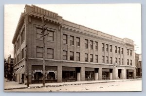 J90/ Green Bay Wisconsin RPPC Postcard c1910-20 Masonic Temple Building  483