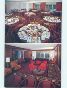 Unused Pre-1980 RESTAURANT SCENE Roscoe In Catskills - Near Liberty NY B8985