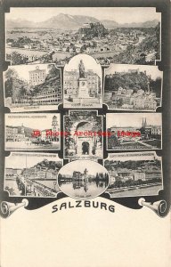 Austria, Salzburg, Multi-Views Of City, Stengel Pub