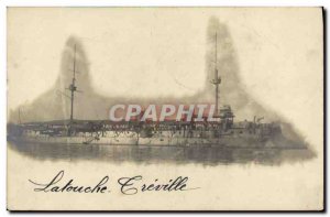 Old Postcard Boat Latouche Treville