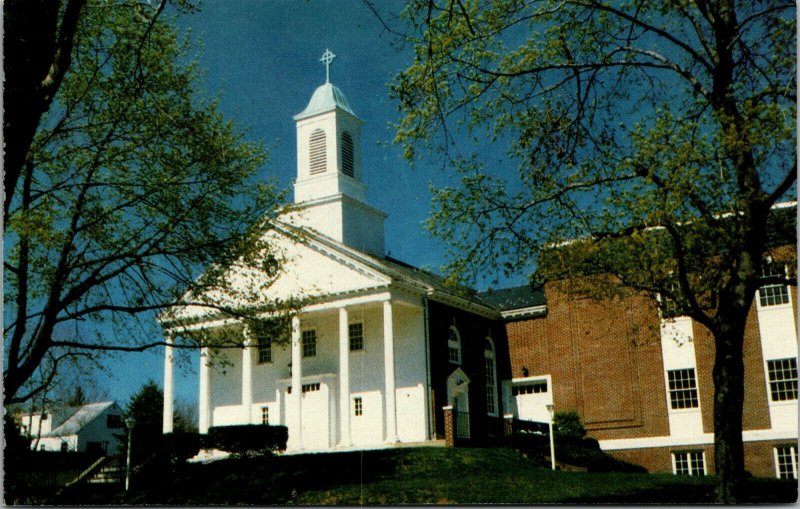 Vtg Hydewood Park Baptist Church North Plainfield New Jersey NJ Postcard