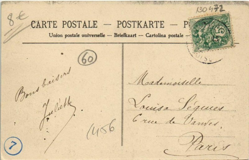 CPA ERMENONVILLE - Le Pont de la Brasserie (130472)