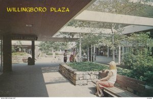 WILLINGBORO, New Jersey, 1950-60s; Willingboro Plaza Shopping Center