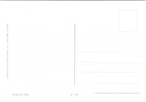 Topless African Girl POSTCARD