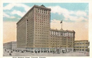 Vintage Postcard King Edward Hotel Landmark Toronto Canada Valentine & Sons Pub.