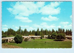 SPOKANE, Washington WA ~ Roadside SKYLINE MOTEL - 4x6 Postcard