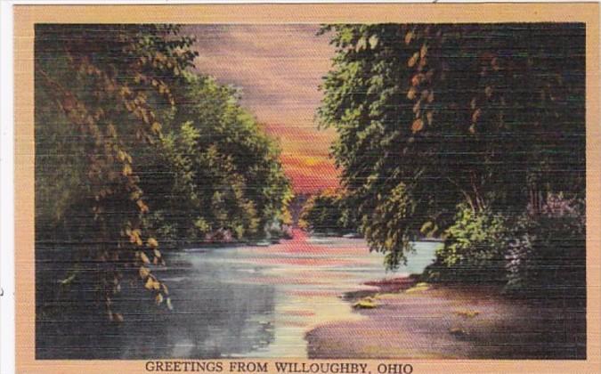 Ohio Greetings From Willoughby