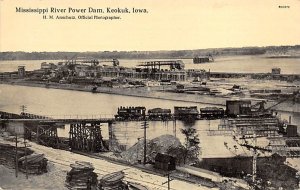 Mississippi River Power Dam Keokuk, Iowa