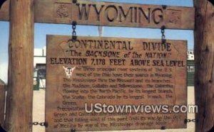 Continental Divide - Misc, Wyoming WY  