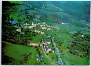 Postcard - Air View Of Colby College - Waterville, Maine