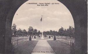 England Surrey Brookwood 437 Graves Office View American 