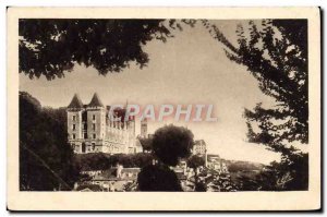 Old Postcard Pau Chateau Henry IV View Park