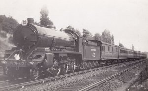 Southern Railways 473 Train Real Photo Postcard