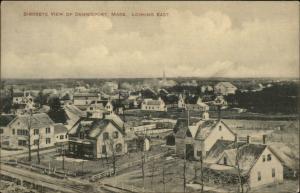 Dennisport Cape Cod MA Birdseye View East c1910 Postcard
