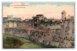 Cabana Fortress Havana Cuba UNP DB Postcard B19