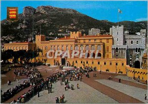 Postcard Modern PRINCIPALITY OF MONACO Palace S.A.S. the Prince of Monaco