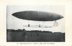 Aviation airship Zeppelin Santos-Dumont 1901