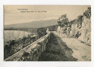 3071096 ITALY Taormina Stradale Rocca Bella con vista