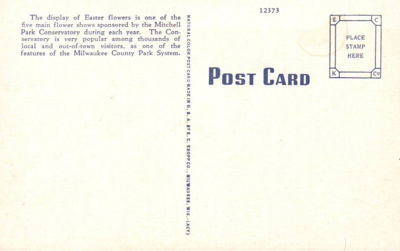 Easter Flower Show Mitchell Park Conservatory,Milwaukee,WI
