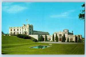 Racine Wisconsin Postcard Michigan Blvd. Pumping Station Filtration Plant c1960