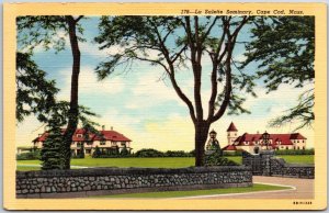 La Salle Seminary Cape Cod Massachusetts MA Roman Catholic Church Postcard