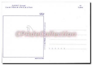 Post Modern Postcard Gueret City Htel
