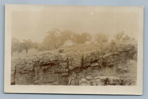 NEW MEXICO GOLD MINE SCENE BEAR CANYON ANTIQUE REAL PHOTO POSTCARD RPPC