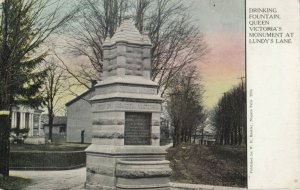 NIAGARA FALLS, Ontario, Canada, PU-1912 ; Drinking Fountain , Lundy's Lane