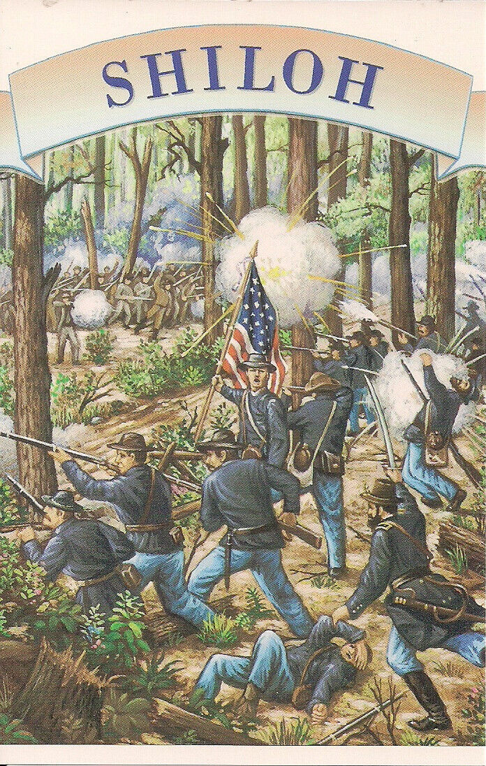 American Civil War, Battle of Shiloh, 1994 USPS Commemorative, US Flag ...