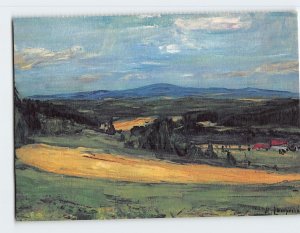 Postcard Landscape in the Bohemian Forest By Anton Lamprecht