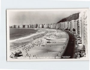 Postcard Praia De Copacabana, Rio de Janeiro, Brazil