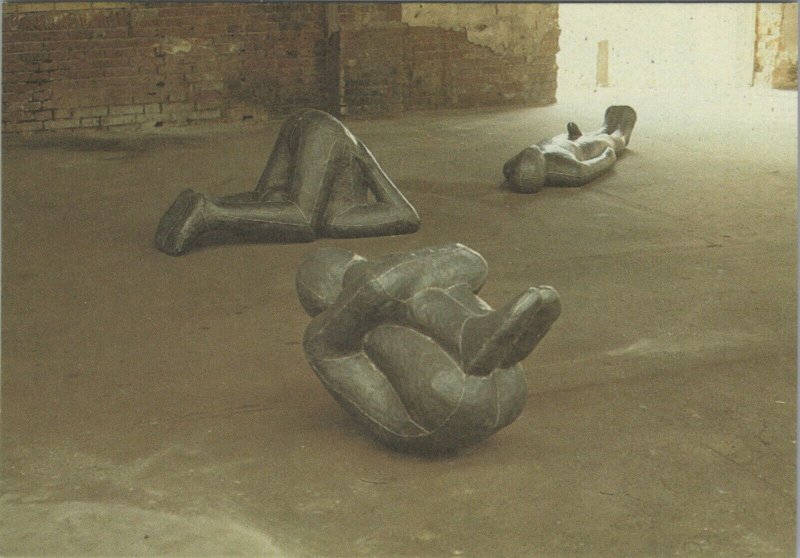 Art Postcard - Antony Gormley, Three Ways 181-82, Mould, Hole & Passage RR13566