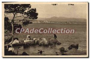 Postcard Old Antibes L'Anse Saint Roch