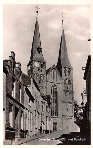 Bergstraat met Bergkerk Deventer Holland Unused 