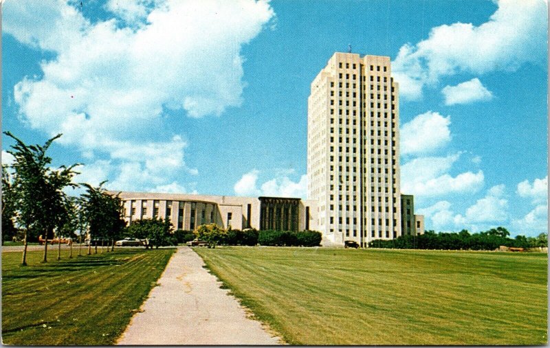 State Capitol Building North Dakota ND Postcard UNP VTG Unused Vintage 