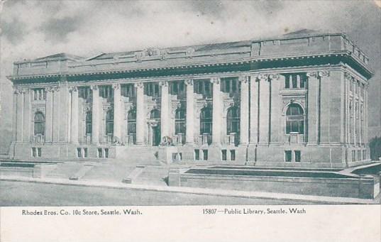 Public Library Seattle Washington