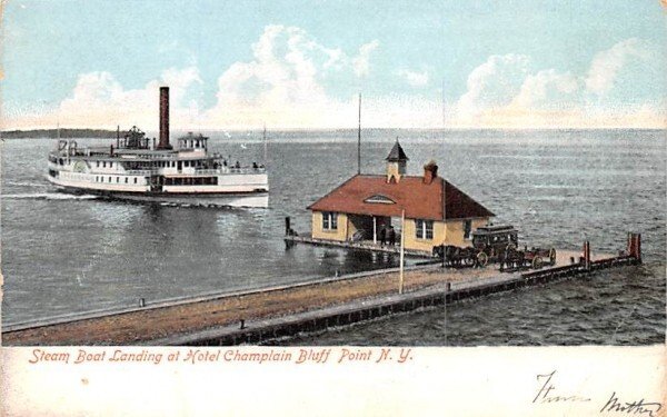 Steam Boat Landing Bluff Point, New York