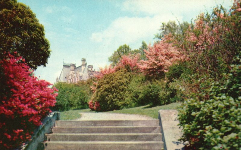 Vintage Postcard Biltmore House In The Land Of The Sky Asheville North Carolina