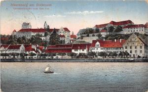 B80390 meersburg am bodensee garmany gesatansicht vom see aus  front/back image