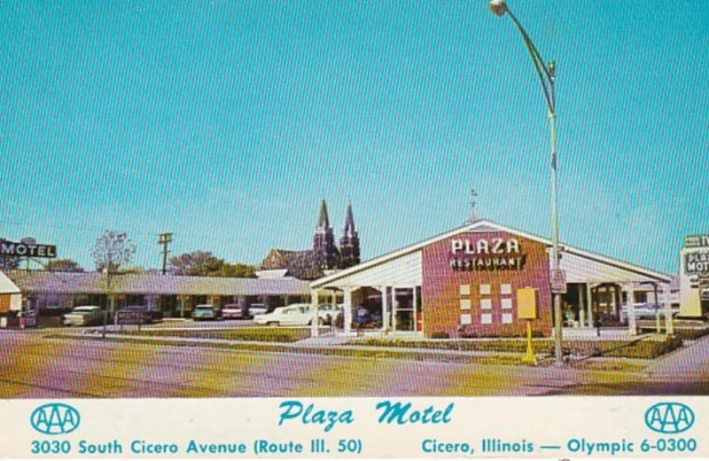 Illinois Cicero The Plaza Motel & Restaurant