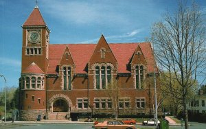 Vintage Postcard Town Hall Architected By Henry S. McKay Amherst Massachusetts