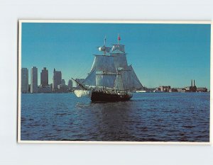 Postcard Brig Beaver II, The Boston Tea Party Ship, Boston, Massachusetts